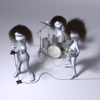 rock band clipart