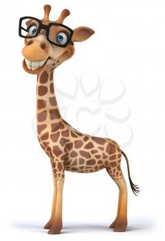 Fun giraffe