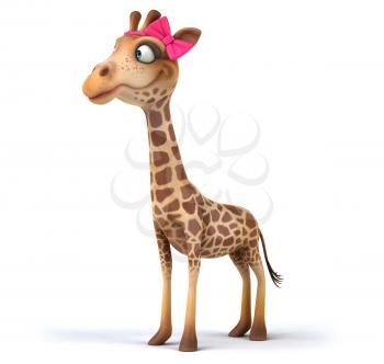 Fun giraffe