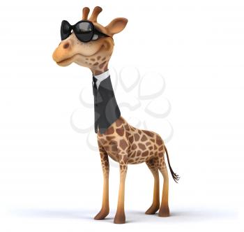 Fun giraffe