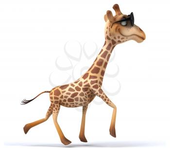 Fun giraffe