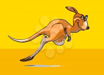 Fun kangaroo