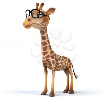 Fun giraffe