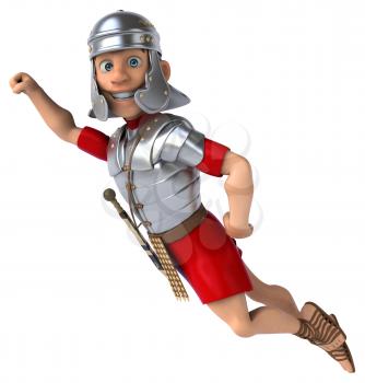 Roman legionary soldier