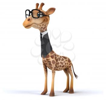 Fun giraffe