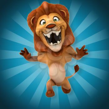 Fun lion