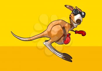 Fun kangaroo