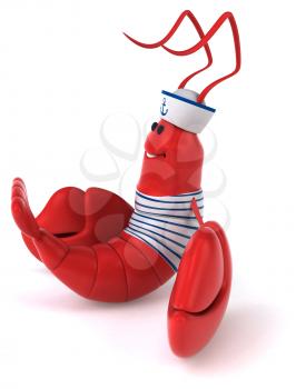 Fun lobster