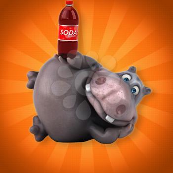 Fun hippo