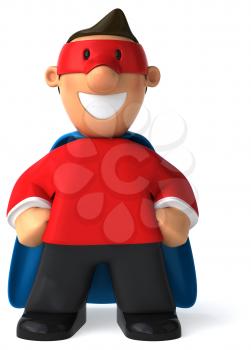 Super dad - 3D Illustration