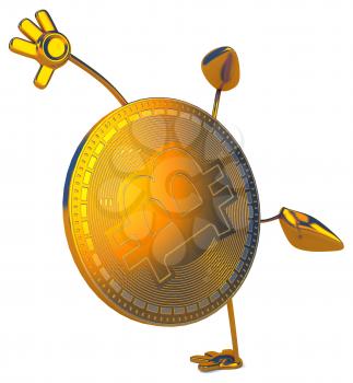 Bitcoin - 3D Illustration