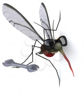 Mosquito - 3D Illustration