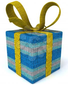 Royalty Free 3d Clipart Image of a Gift