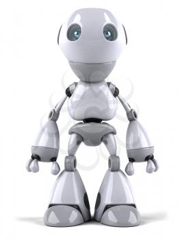 Royalty Free Clipart Image of a Robot