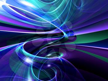 High Definition Colored Swirl Background