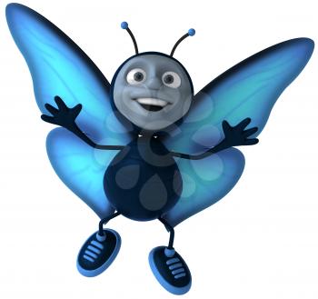 Royalty Free Clipart Image of a Butterfly