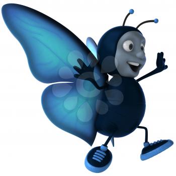 Royalty Free Clipart Image of a Butterfly