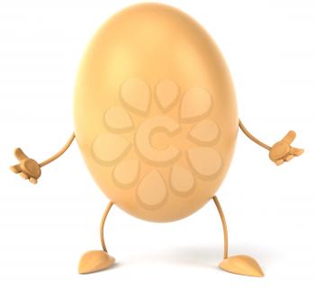 Royalty Free Clipart Image of an Egg