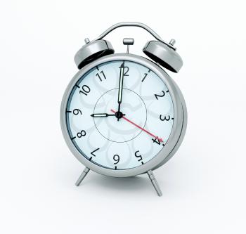 Royalty Free Clipart Image of an Alarm Clock