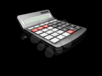 Royalty Free Clipart Image of a Calculator