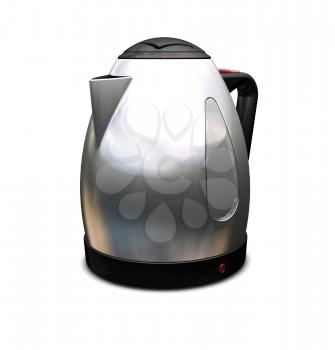 Royalty Free Clipart Image of a Kettle