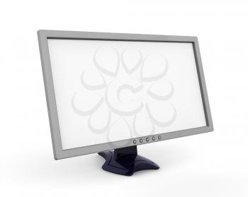 Royalty Free Clipart Image of a Screen