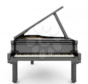 Royalty Free Clipart Image of a Piano