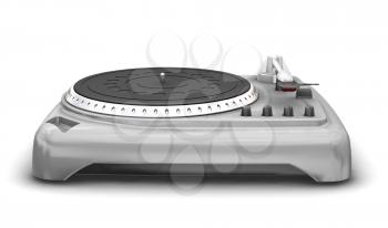 Royalty Free Clipart Image of a Turntable