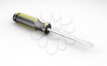 Royalty Free Clipart Image of a Screwdriver