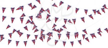 3D render of Union Jack Bunting and Banners