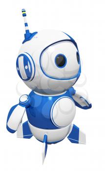 Royalty Free Clipart Image of a Robot