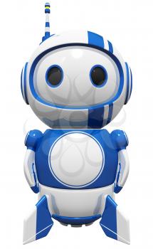 Royalty Free Clipart Image of a Robot