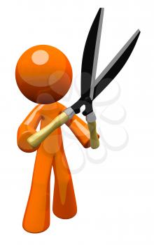 hedge shears clipart