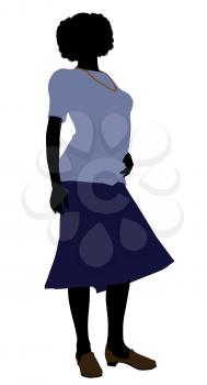 Royalty Free Clipart Image of a Grandma