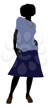 Royalty Free Clipart Image of a Grandma