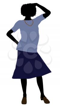 Royalty Free Clipart Image of a Grandma