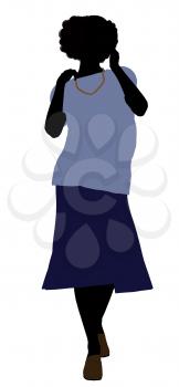 Royalty Free Clipart Image of a Grandma