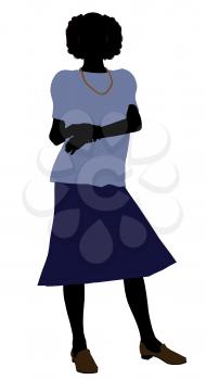 Royalty Free Clipart Image of a Grandmother