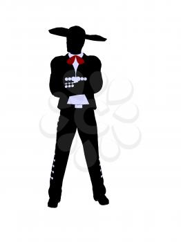 Royalty Free Clipart Image of a Mariachi Man