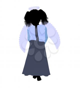 Royalty Free Clipart Image of an Angel