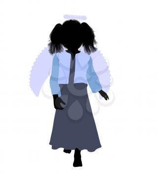 Royalty Free Clipart Image of an Angel