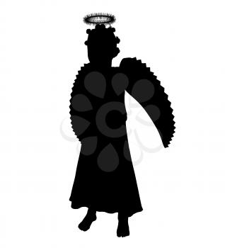 Royalty Free Clipart Image of an Angel