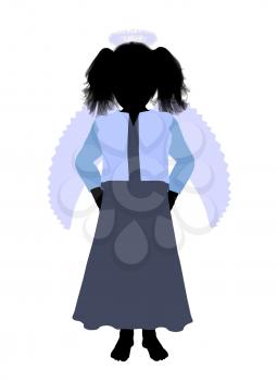 Royalty Free Clipart Image of an Angel