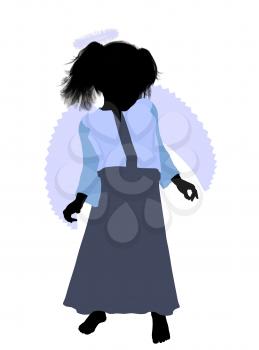 Royalty Free Clipart Image of an Angel