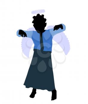 Royalty Free Clipart Image of an Angel