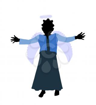 Royalty Free Clipart Image of an Angel