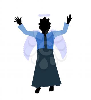 Royalty Free Clipart Image of an Angel