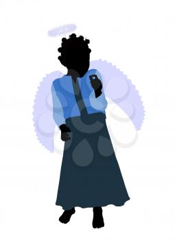 Royalty Free Clipart Image of an Angel