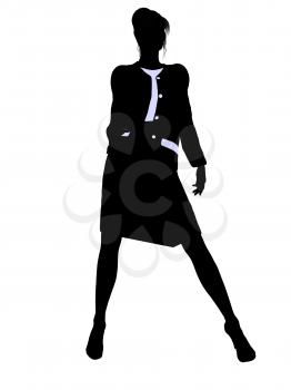 Royalty Free Clipart Image of a Woman