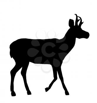 Royalty Free Clipart Image of a Deer